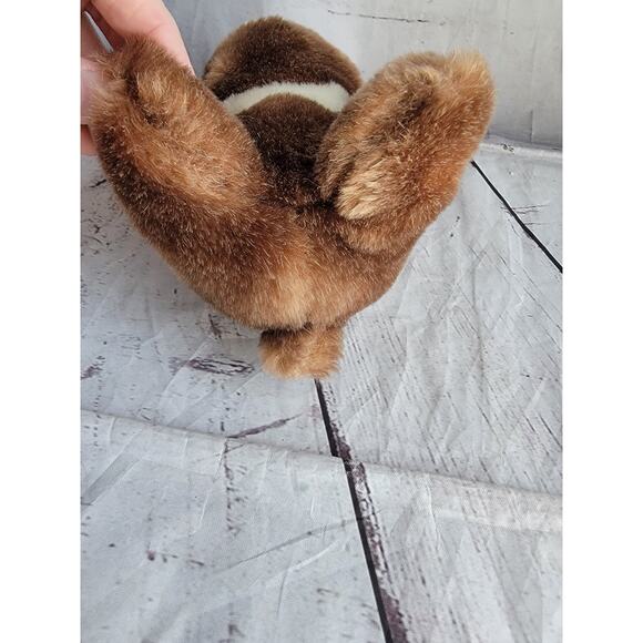 Vintage Gund 1980 SNUFFLES Bear Brown Tan 7in Plush Stuffed Animal Toy - Picture 7 of 7